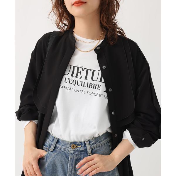 tシャツ QUIETUDEプリントロンTEE レディース