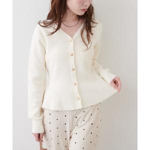 ニット セーター ラメペプラムニット レディース