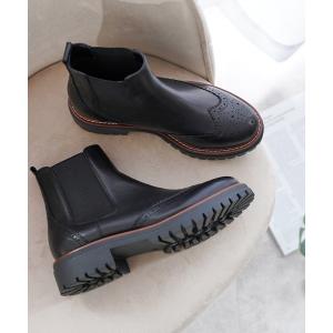 「Robin Rose」 ショートブーツ 38 ブラック レディース