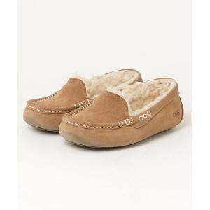 「UGG」 モカシンシューズ 5 キャメル レディース
