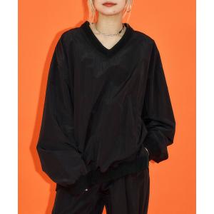 ブラウス シャツ 「THE MOOD」 V-NECK プルオーバー レディース