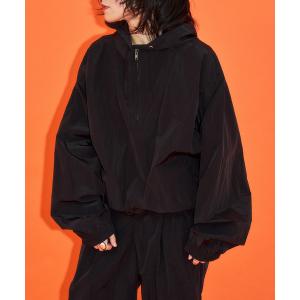 ブラウス シャツ 「THE MOOD」 アノラックパーカー レディース