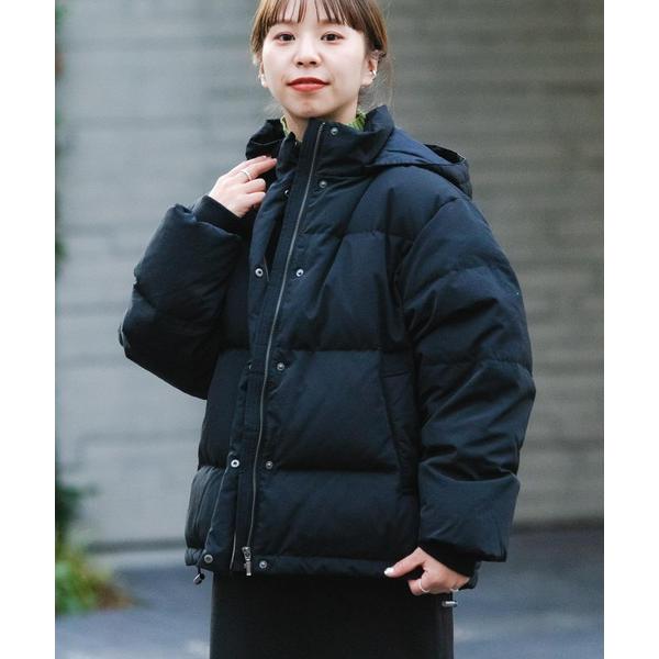 「ITEMS URBANRESEARCH」 ダウンジャケット FREE ブラック レディース