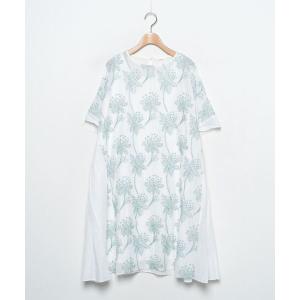 「haupia」 ノースリーブワンピース MEDIUM グリーン レディース