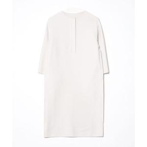 「GEORGES RECH」 7分袖ワンピース 36 ベージュ レディース