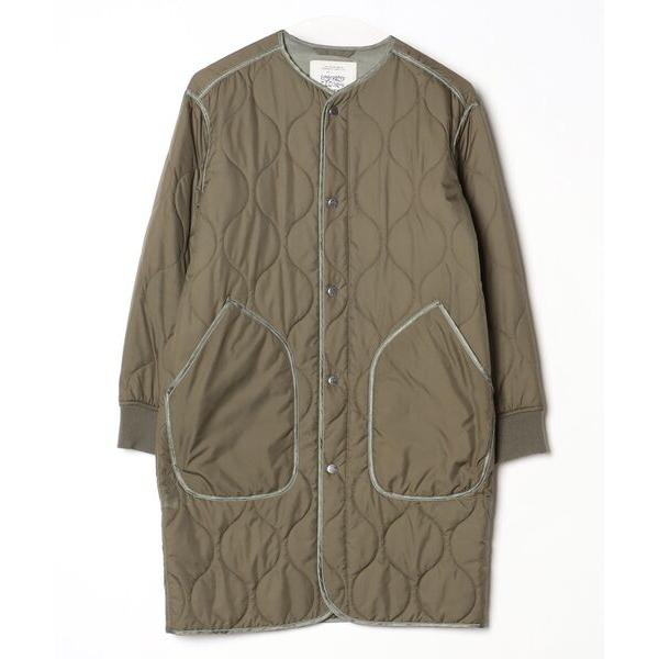 「coen」 コート MEDIUM グリーン レディース