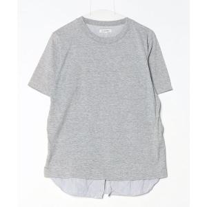 「GLOBAL WORK」 半袖Tシャツ M グレー レディース