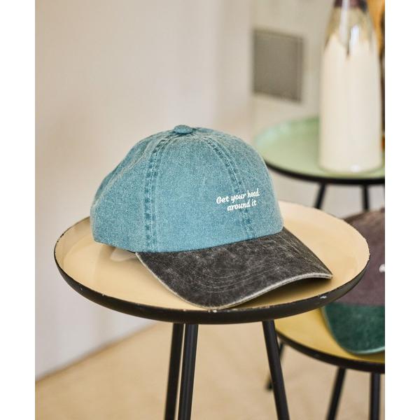 キャップ 帽子 バイカラーピグメントキャップ/632274 メンズ レディース