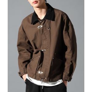 ブルゾン アウター LAND MUSEUM／ファイヤーマンバックルブルゾン メンズ
