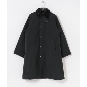 Barbour メンズLORDENステンＷＰ ステンカラーコート　L ブラック Barbour（バブアー）の「メンズLORDENステンWP（ステンカラーコート