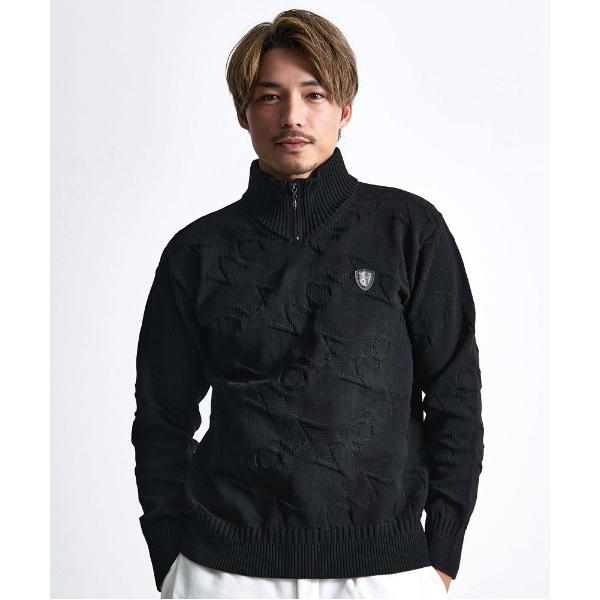 セーター ニット 「VIOLA rumore/ヴィオラ ルモーレ」ハーフジップJQセーター メンズ ...