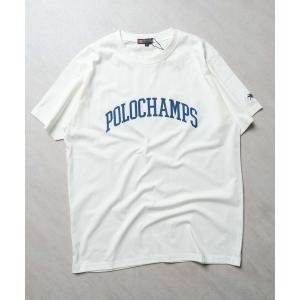 tシャツ 「POLO　CHAMPS/ポロチャンプス」 プリント Tシャツ メンズ