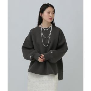 トレーナー スウェット パフエア刺繍プルオーバー...の商品画像
