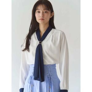 theory luxe（セオリーリュクス） 半袖ブラウス 38 ネイビー