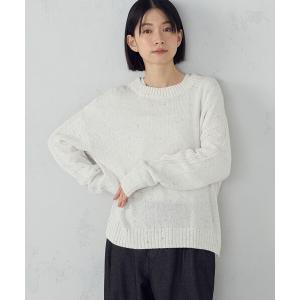 ニット セーター カラーネップ ニット レディース