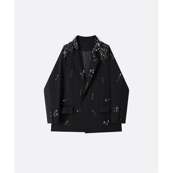 ジャケット テーラードジャケット Random Pin Deco Jacket メンズ