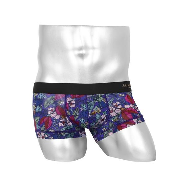 ボクサーパンツ Gravevault グレイブボールト WILD FLOWERS メンズ ローライズ...
