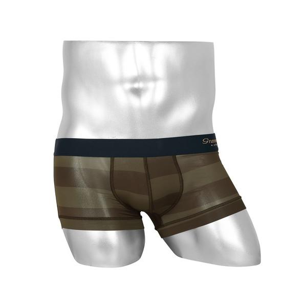 ボクサーパンツ Gravevault グレイブボールト BorderLine メンズ ローライズ ボ...