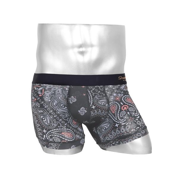 ボクサーパンツ Gravevault グレイブボールト MASK メンズ ショートボクサーパンツ