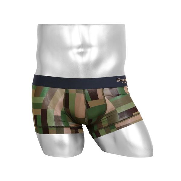 ボクサーパンツ Gravevault グレイブボールト Modern camou メンズ ローライズ...