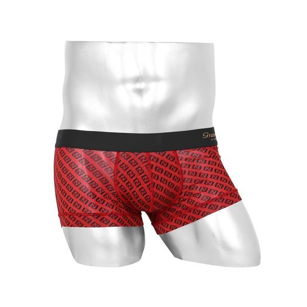 ボクサーパンツ Gravevault グレイブボールト Logo type メンズ ローライズ ボク...