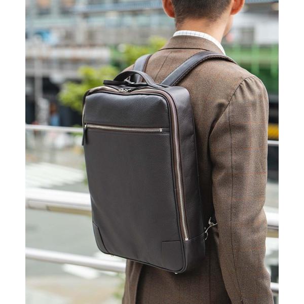 「GUIONNET」 2WAYバッグ ONE SIZE ダークブラウン メンズ