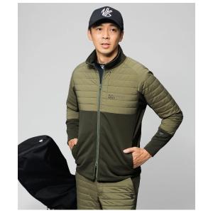 「NEWYORKER GOLF」 ブルゾン L カーキ メンズ