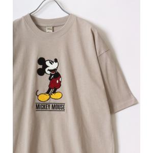 「Disney」 半袖カットソー M グレイッシ...の商品画像