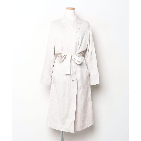 「TOMORROWLAND」 チェスターコート 36 ホワイト レディース