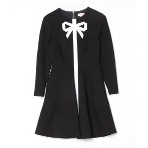 「Ted Baker」 長袖ワンピース 1 ブラック レディース