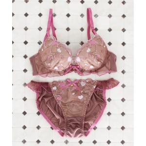 ブラジャー ショーツセット ハートフルメロディー　ブラ＆ショーツセット