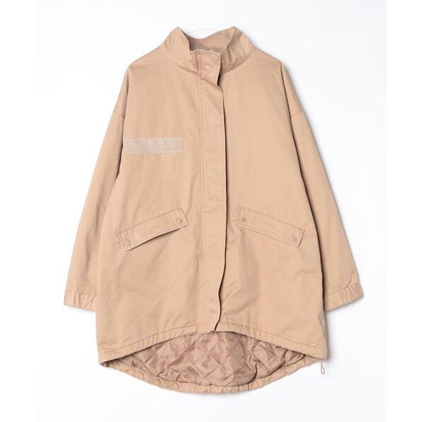 「Java」 ブルゾン M ベージュ レディース