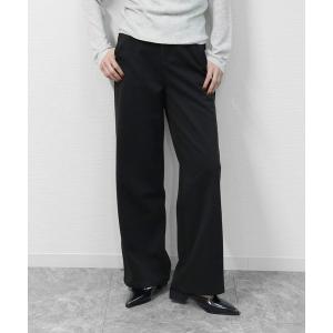 パンツ 起毛タッチストレートパンツ　SOFT BRUSHED STRAIGHT PANTS レディース