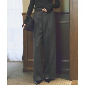 スラックス パンツ toulou wide slax パンツ レディース