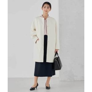 23区（ニジュウサンク） ノーカラーコート コート ウールカシミヤ