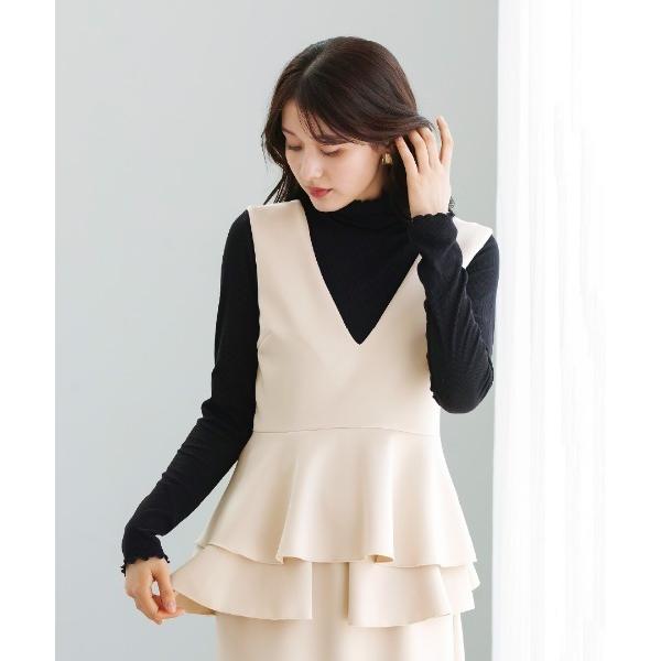 ブラウス シャツ 入学式 「 リラクシーに映える 」 ハイストレッチライトポンチ・バックレースアップ...