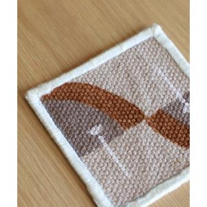 ランチョンマット 「a.depeche:アデペシュ」コースター　おしゃれなギフトに最適！　mon chemin coaster chaleur