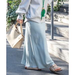 スカート ウォッシャブルセルロースバイヤススカート