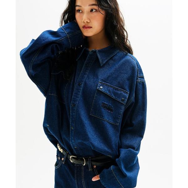 ブルゾン アウター デニム シャツ ブルゾン メンズ レディース