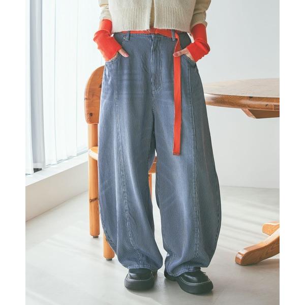 ジーンズ デニム デニムパンツ 「NKJ 2026SS」 3Dドロップデニムパンツ レディース