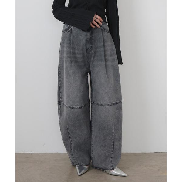 ジーンズ デニム デニムパンツ コクーンデニムパンツ レディース