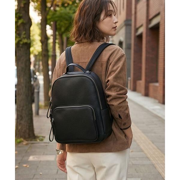 デイバック リュック 「DELI by」ソフトリアルレザーバックパック レディース