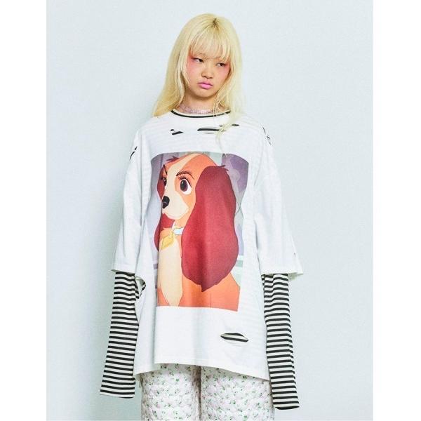 tシャツ /little sunny bite Disney collection/ lady fa...