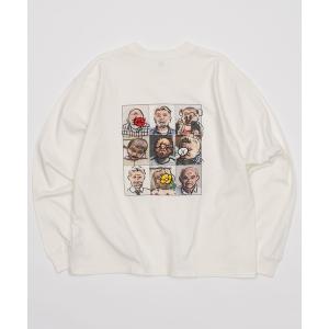 tシャツ 9face longsleevetee / ナインフェイスロングスリーブTシャツ メンズ レディース