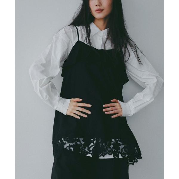 キャミソール ヘムレースキャミソール