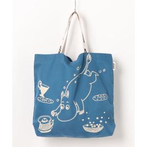 トートバッグ 「 MOOMIN / ムーミン 」 ムーミンロゴテープ　トートバッグ　WNI レディース メンズ