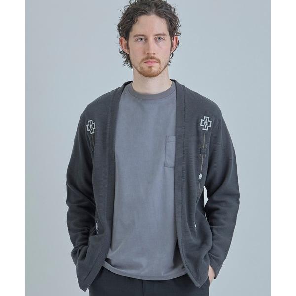 カーディガン 「PENDLETON/ペンドルトン」別注 鹿の子刺繍カーディガン メンズ