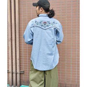 シャツ ウエスタンデニムシャツ メンズ