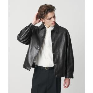 A LEATHER（エーレザー） コート ジャケット A LEATHER TRUCKER JACKET