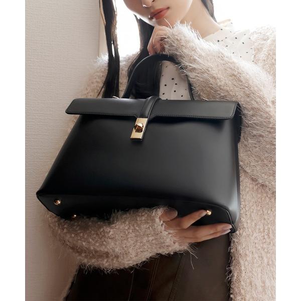 ハンドバッグ 入学式 入園式 卒園式 ひねり金具ワンハンドルバッグ/2WAY，軽量